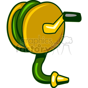 Garden royalty free . Gardening clipart hose