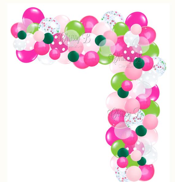 garland clipart balloon