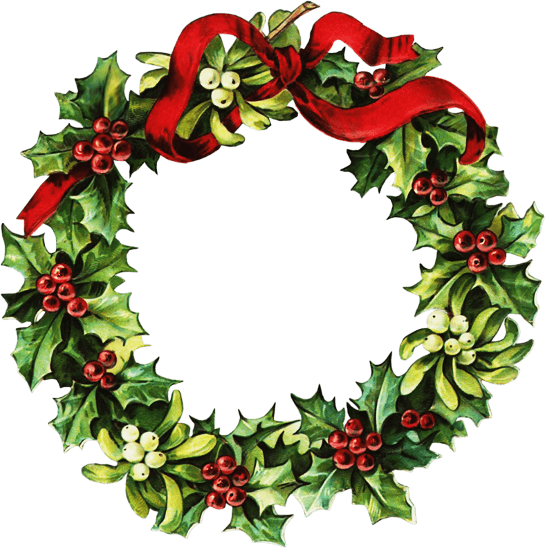 Evergreen cliparts zone vintage. Garland clipart bough