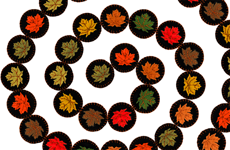 Garland clipart colorful. Lumenaris products felt garlands
