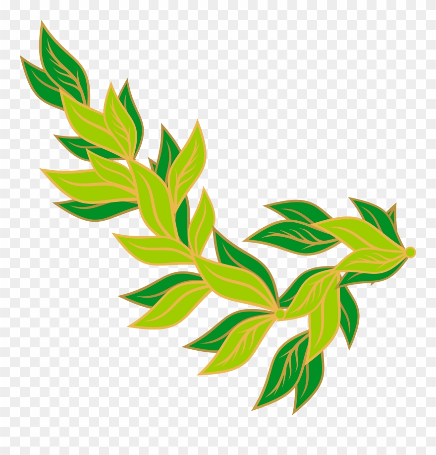 garland clipart green leaf