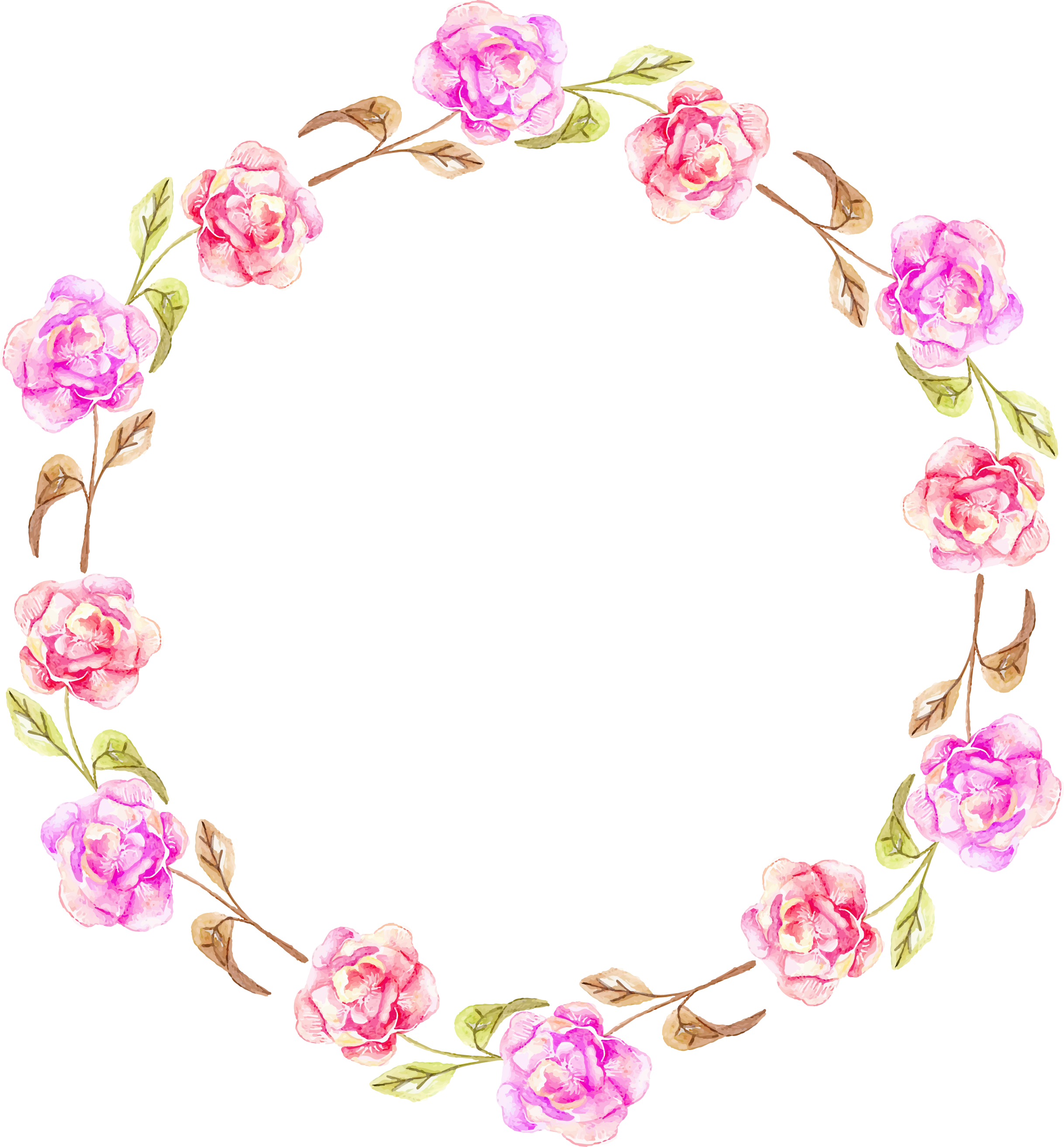 Garland clipart jewelry. Flower wreath rose beautifully