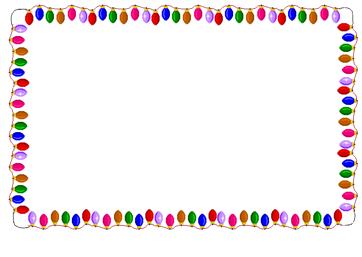 Christmas lights curl clip. Moving clipart camera