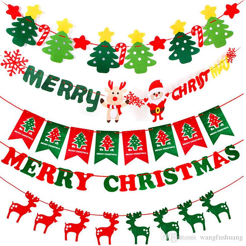 Garland clipart merry christmas, Garland merry christmas Transparent ...