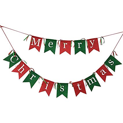 Garland clipart merry christmas, Garland merry christmas Transparent ...