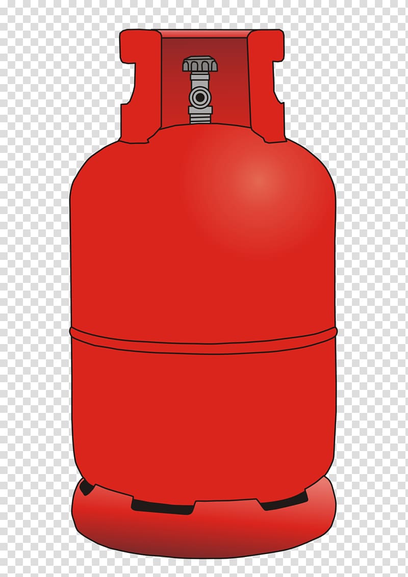 Gas clipart cylender. Red propane tank cylinder