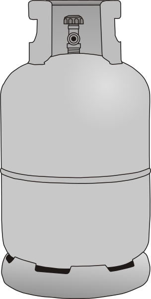 gas clipart gas cylinder