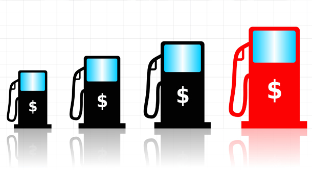 Americans must work longer. Gas clipart gas price