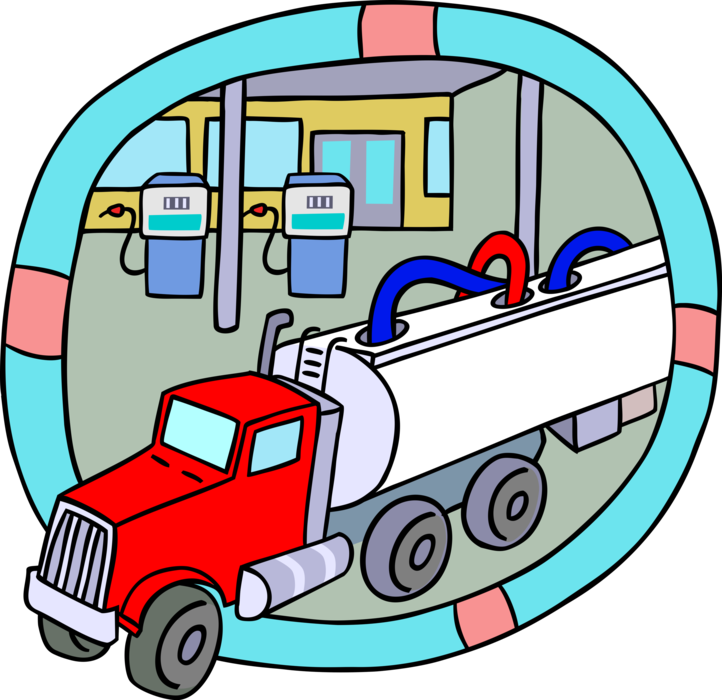 gas clipart service station