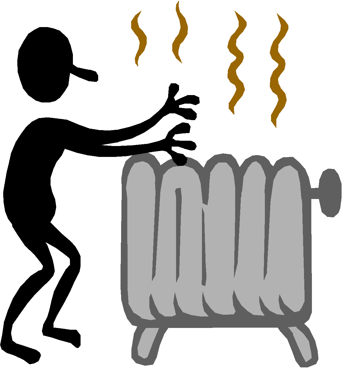 gas clipart trapped
