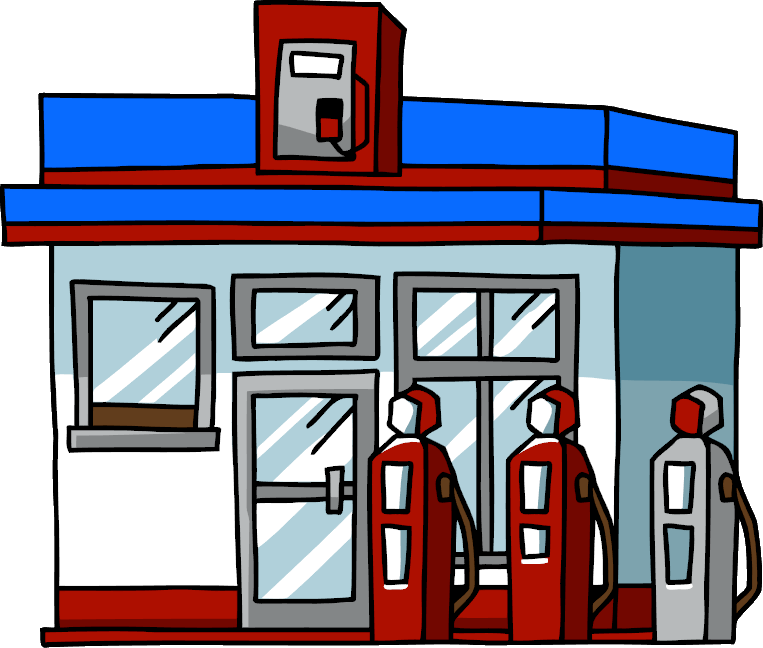 gas clipart truck stop