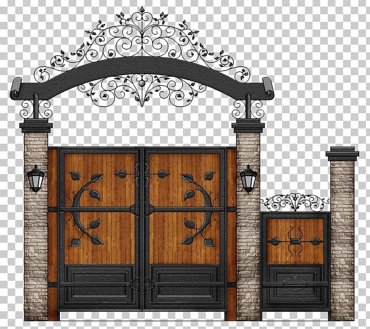 Gate clipart arch door. Wicket fence png building