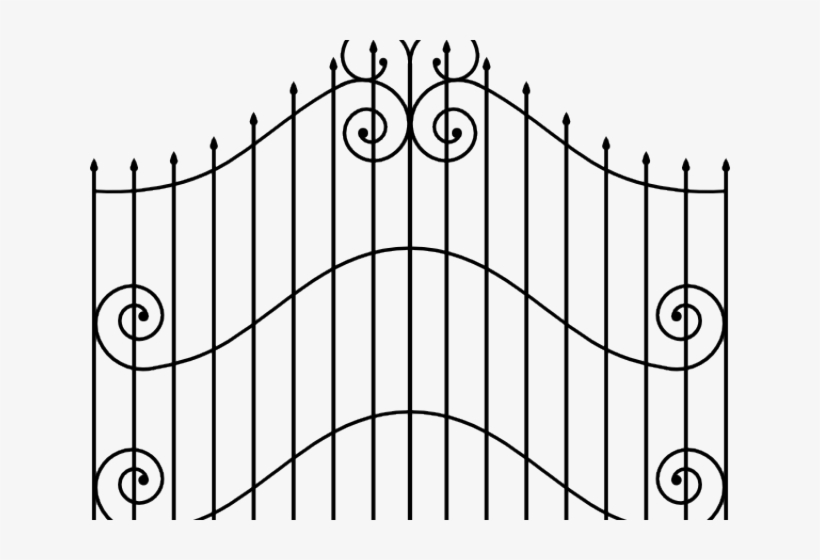 gate clipart cemetery gates