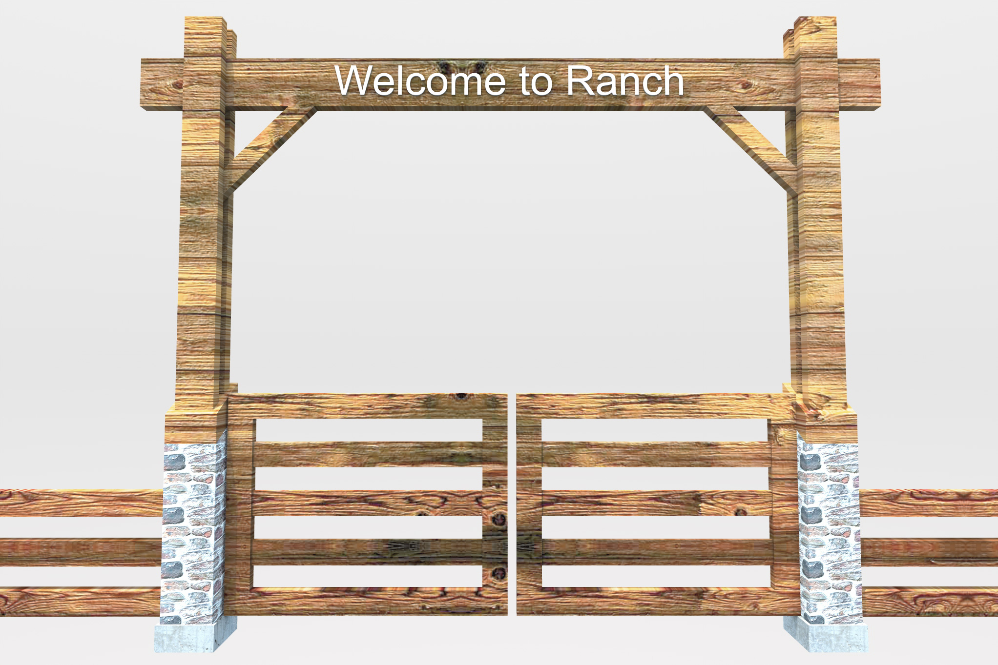 Driveway western gates ar. Gate clipart clip art