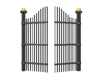 gate clipart closed gate