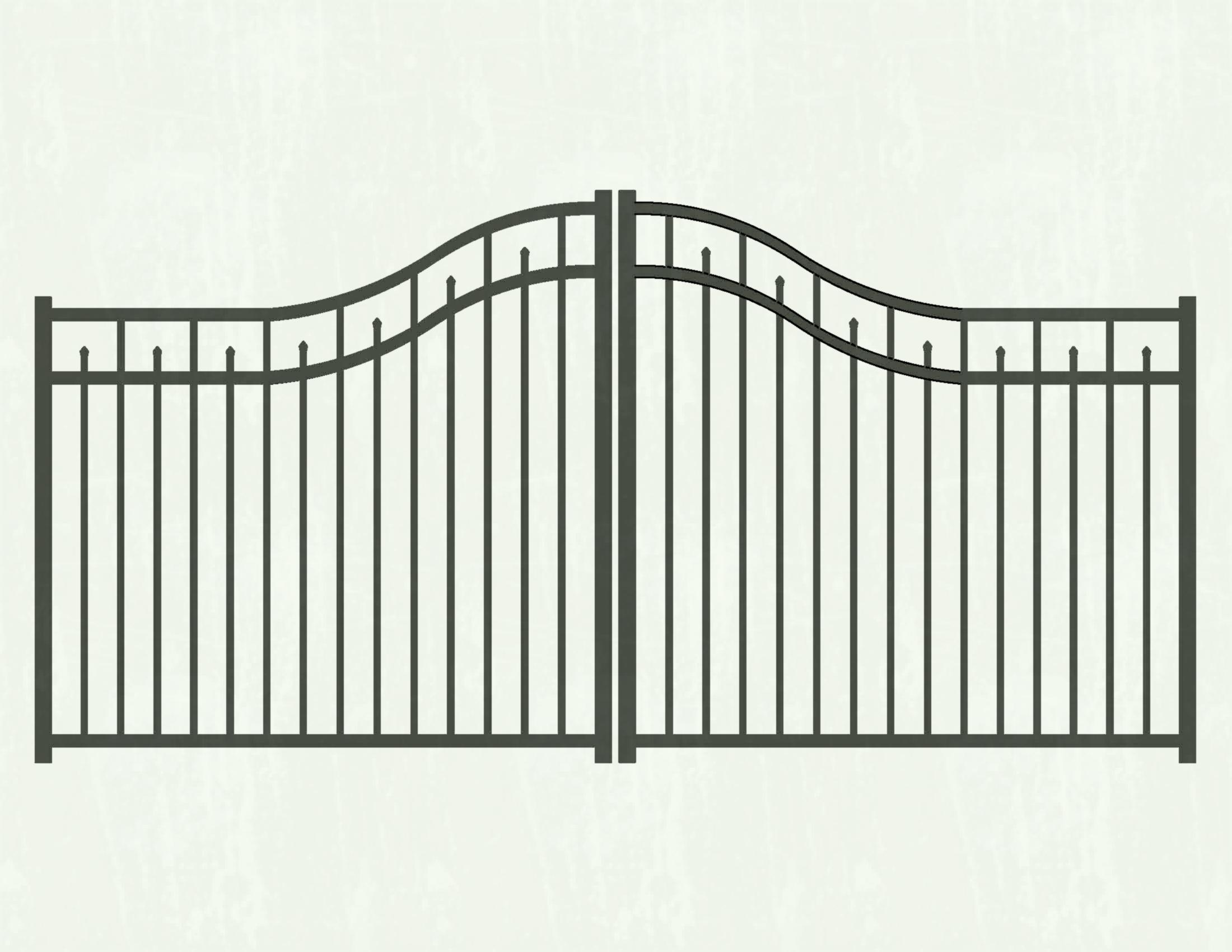 gate clipart coloring page