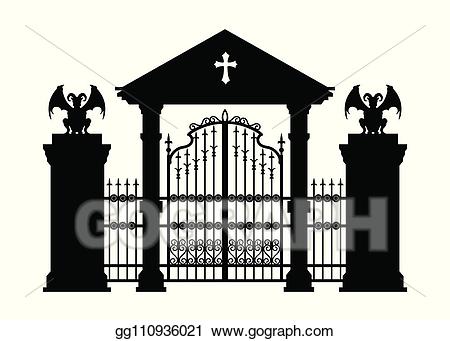 gate clipart gothic