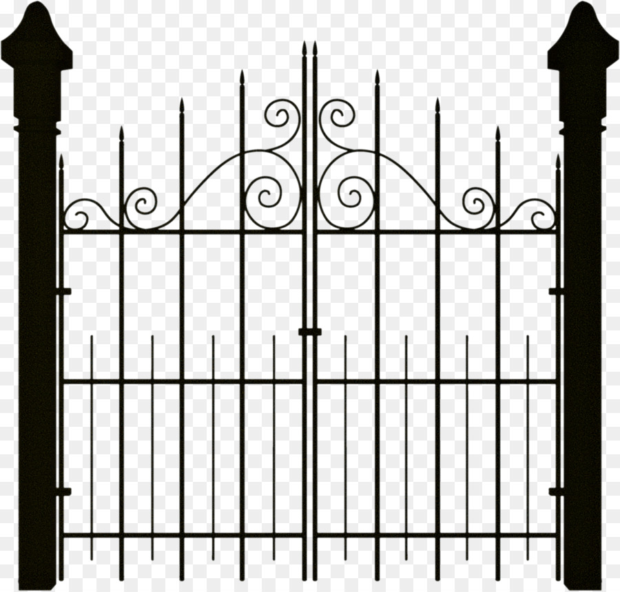 gate clipart haunted house
