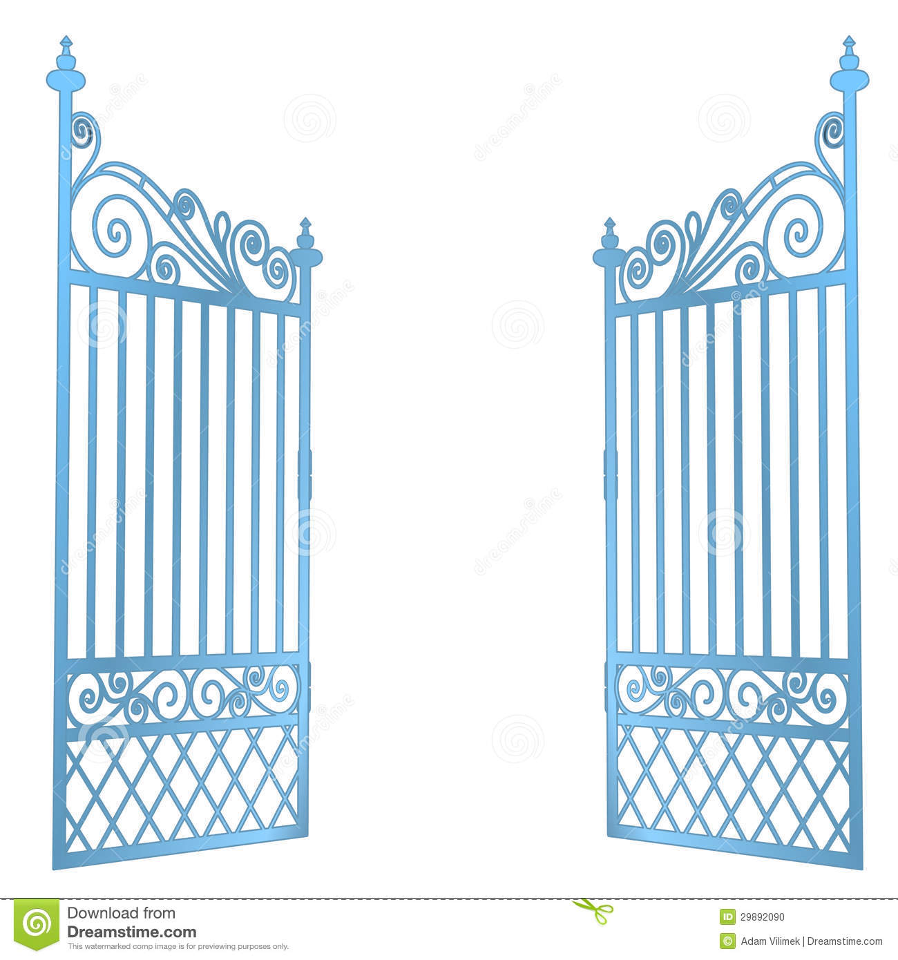 gate clipart heaven's gate