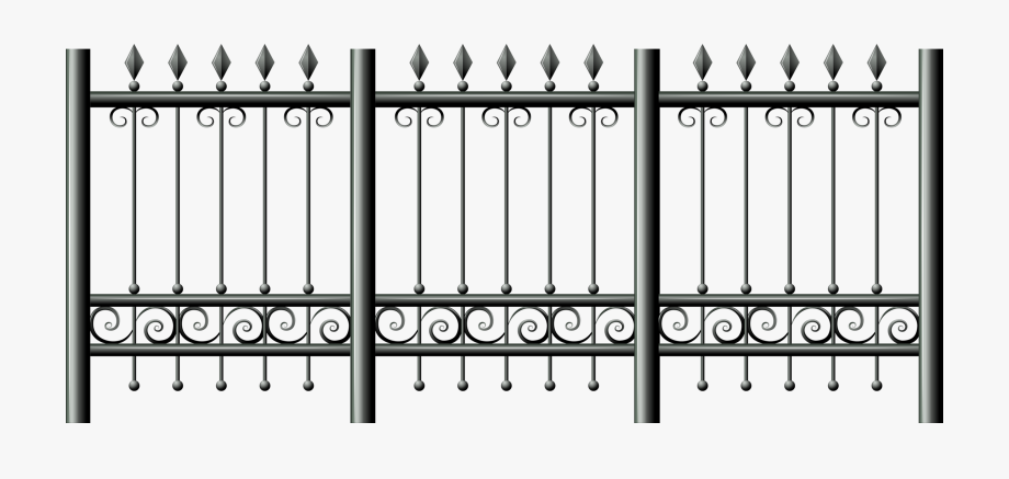 gate clipart metallic