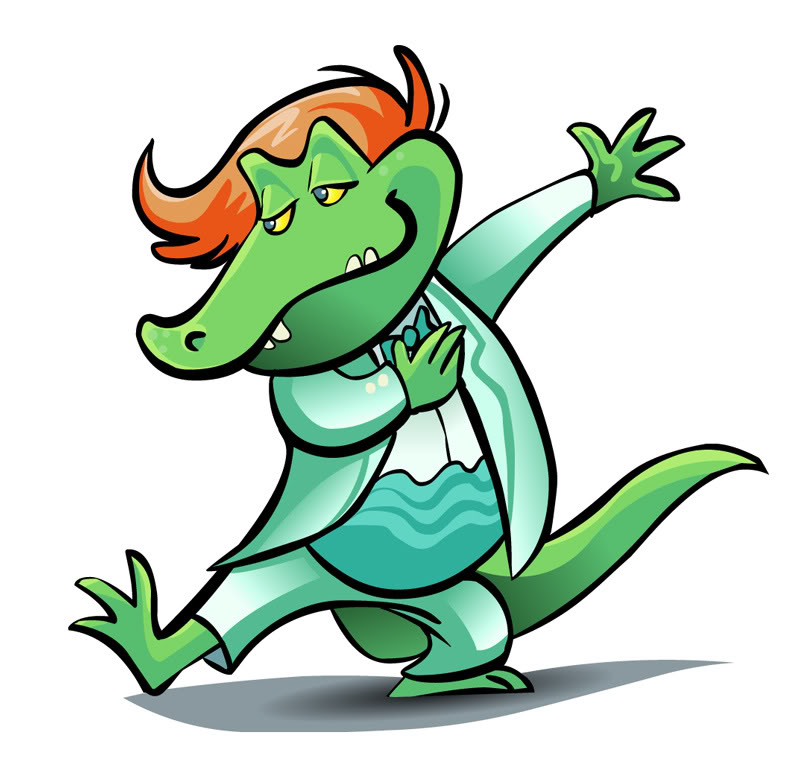 Gator clipart dancing, Gator dancing Transparent FREE for download on
