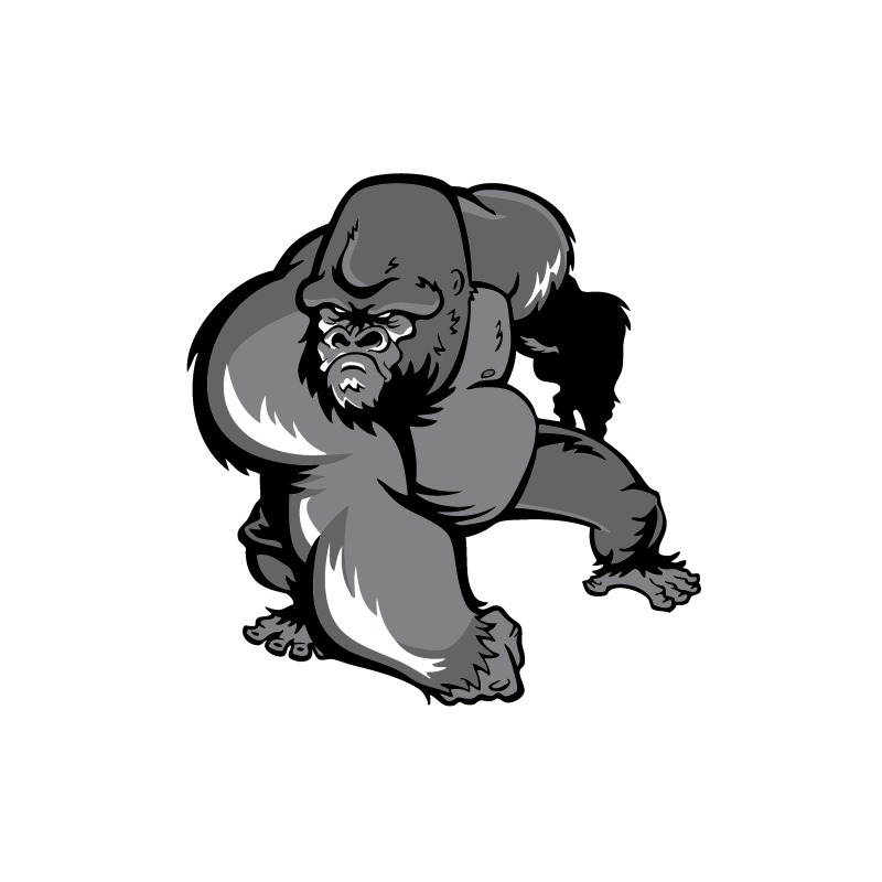 gator clipart gorilla