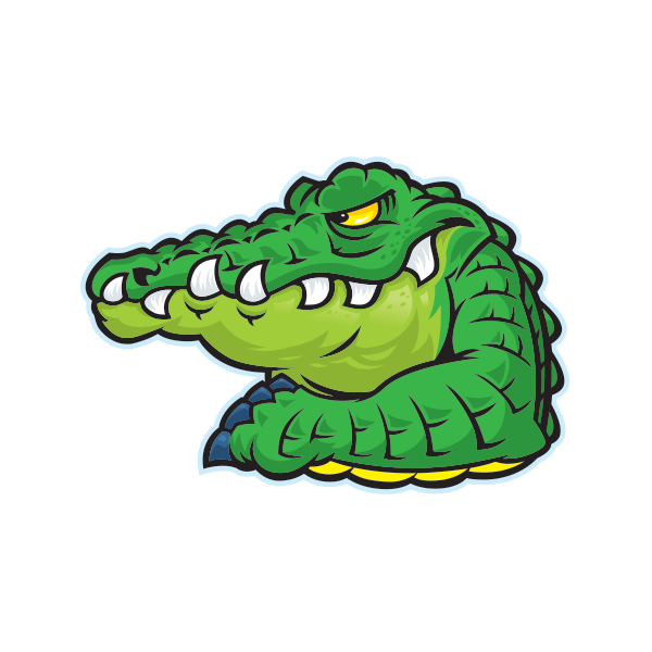 Gator clipart green alligator, Gator green alligator Transparent FREE