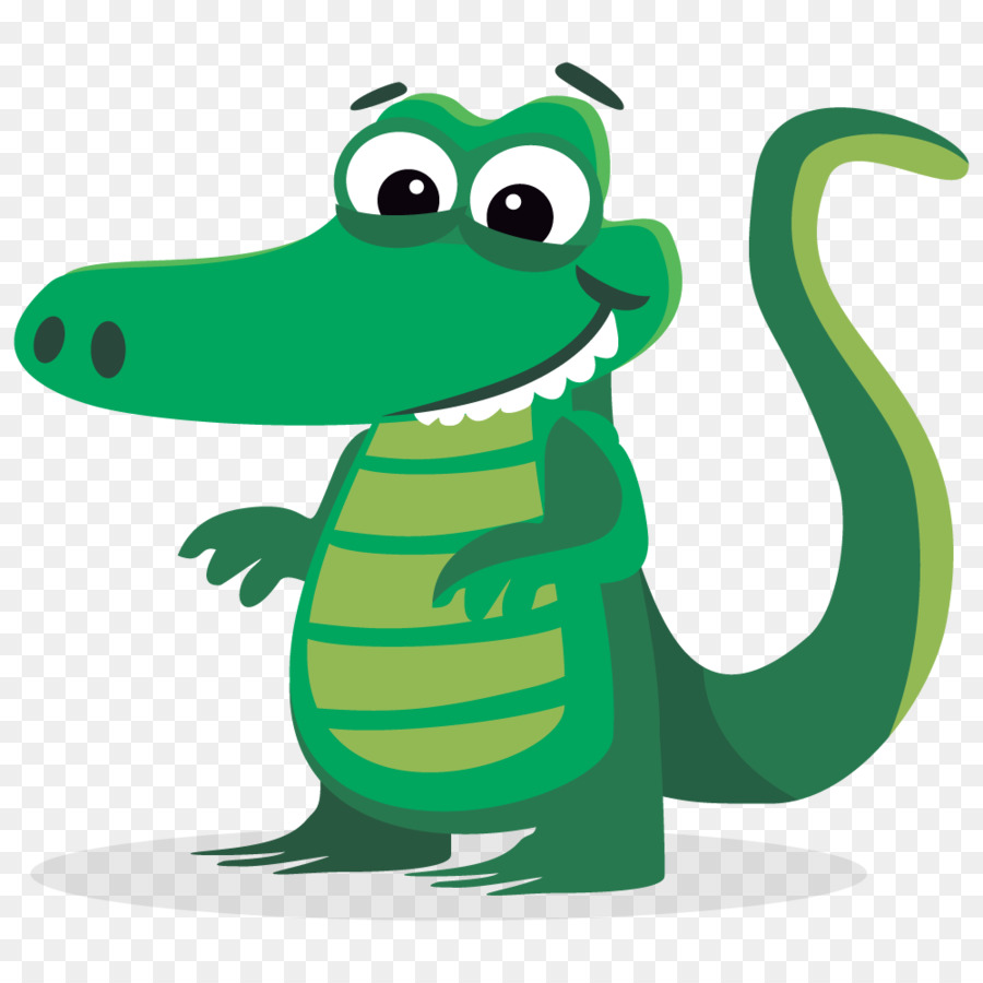 gator clipart kawaii