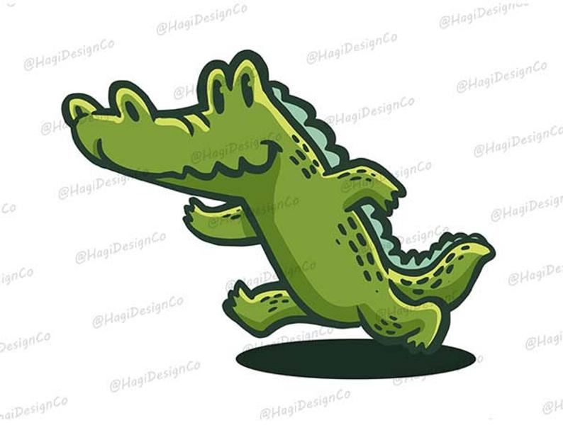 Gator clipart kawaii. Alligator crocodile png files