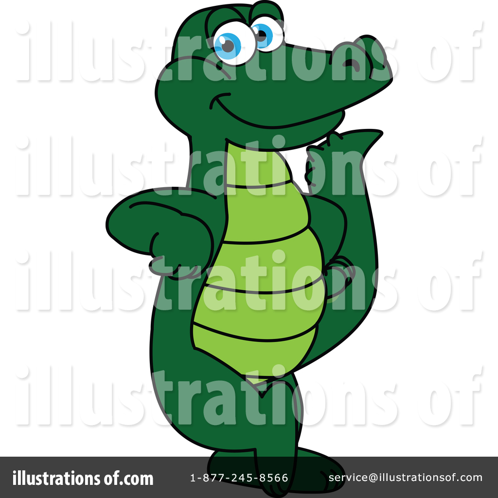 gator clipart mascot