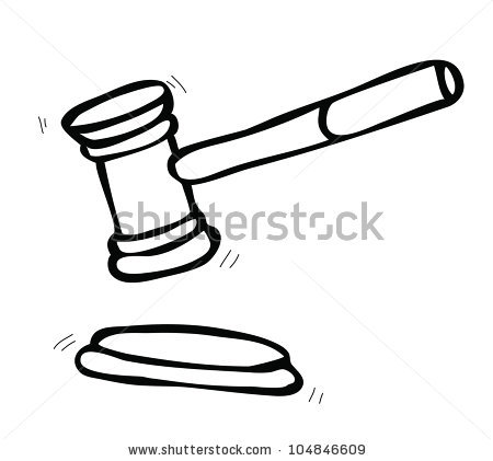 jury clipart gavel