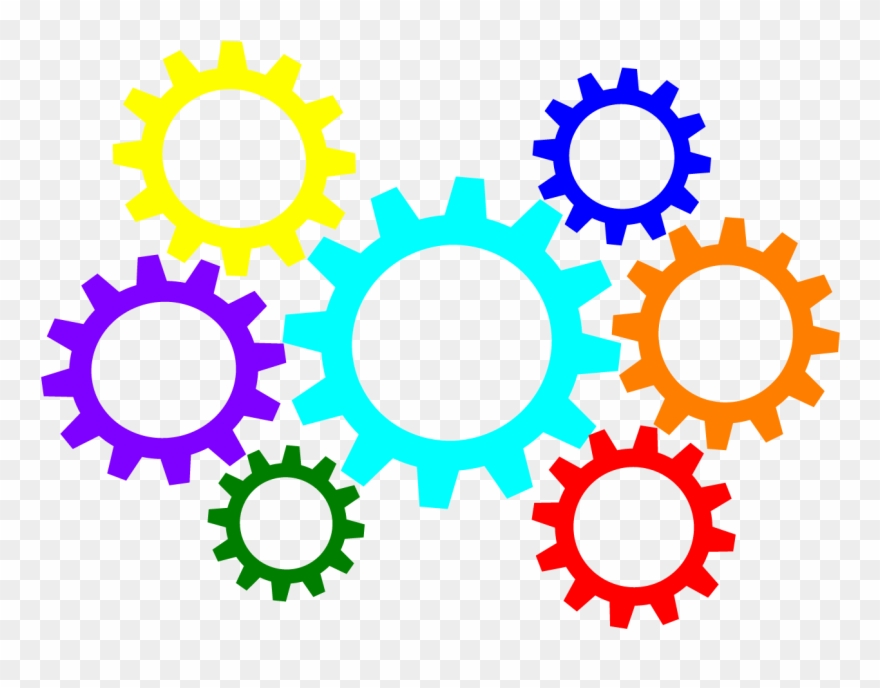 Gear clipart animated. Gears collection pertaining to