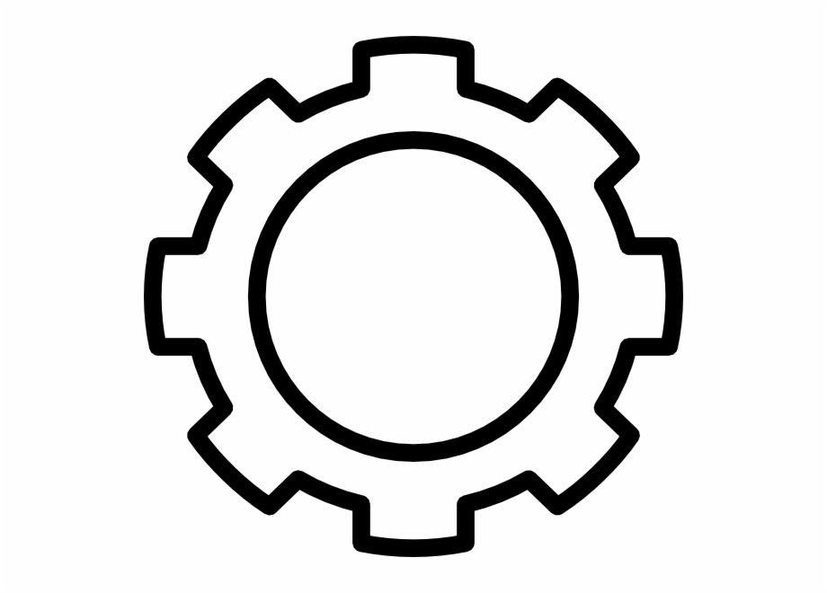Gears Clipart Black And White Gears Black And White Transparent