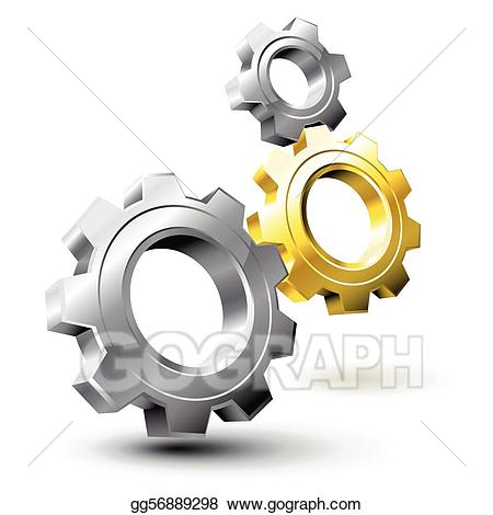 Vector stock illustration gg. Gear clipart gear system