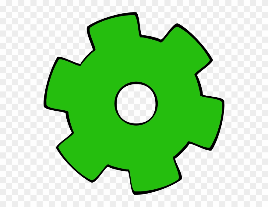 Gear clipart green. Png download pinclipart 