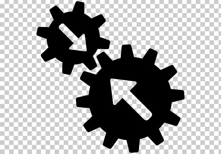 Industry manufacturing business system. Gear clipart integration