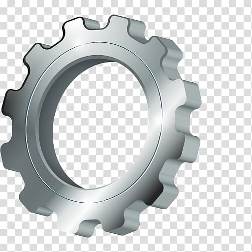 Gear clipart round. Gray attachment computer icons