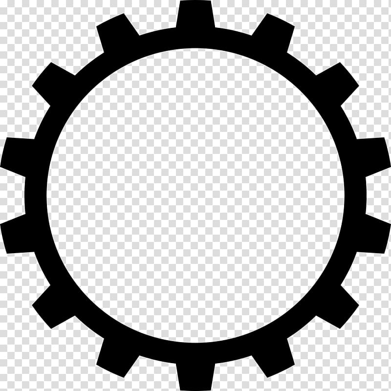 Engineering and mathematics logo. Gears clipart science technology