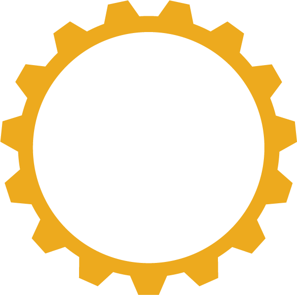 gold clipart gears