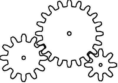 gears clipart animated