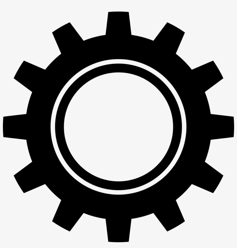 Black png background gear. Gears clipart transparent