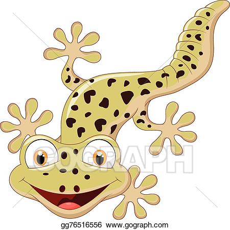 gecko clipart cartoon