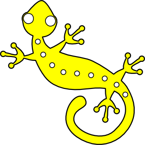 gecko clipart geko