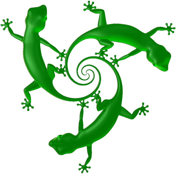 gecko clipart green gecko