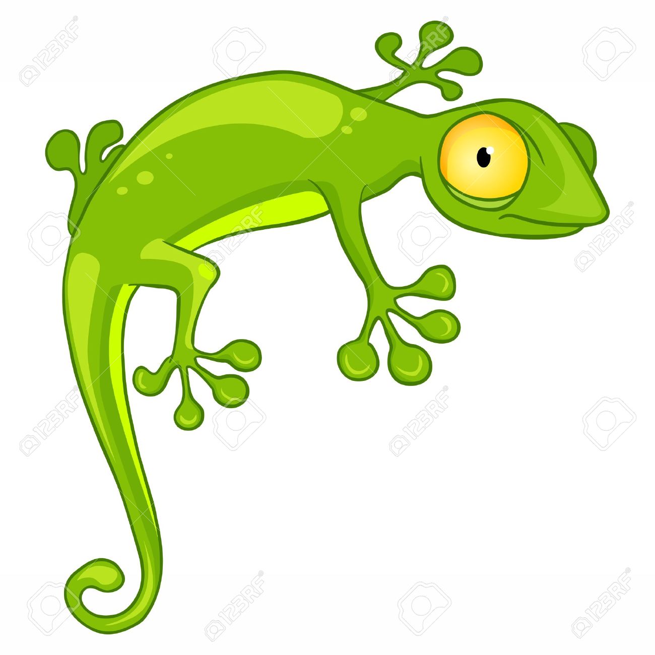 gecko clipart lizzard