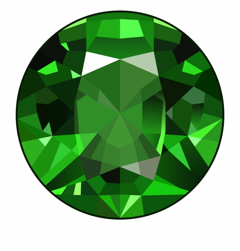 Gem clipart emerald. 