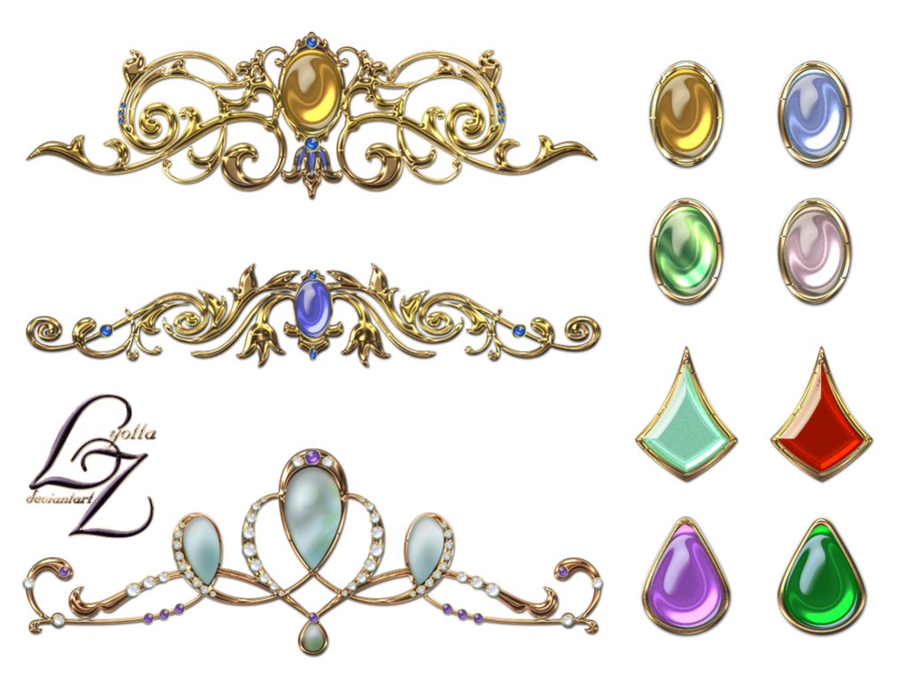 gem clipart jewelry design