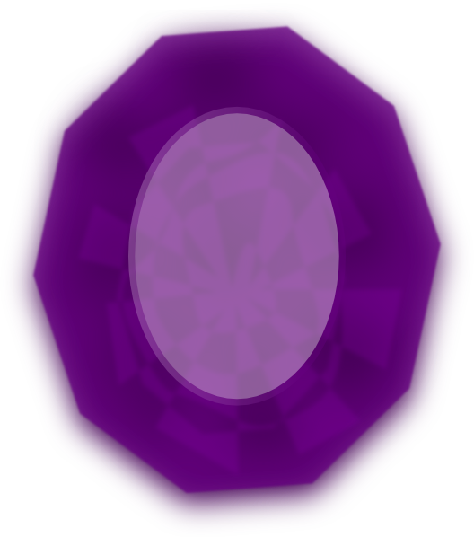 jewel clipart purple jewel