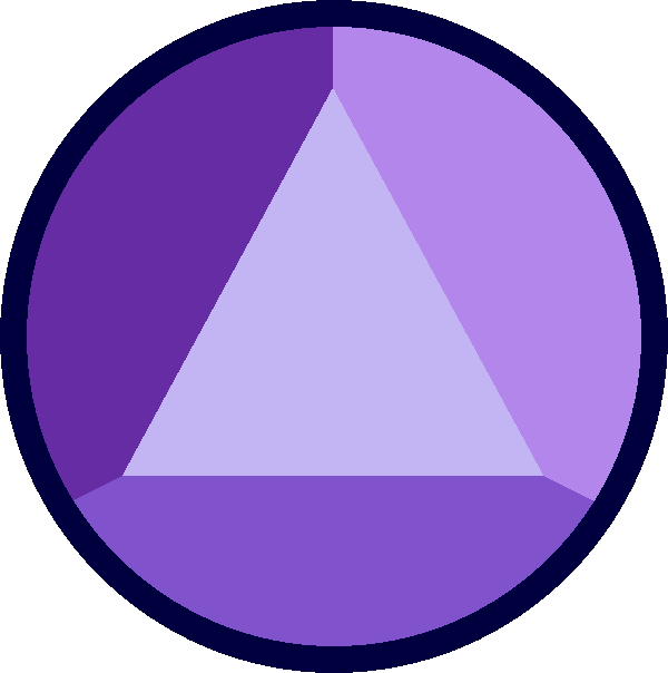 gem clipart purple