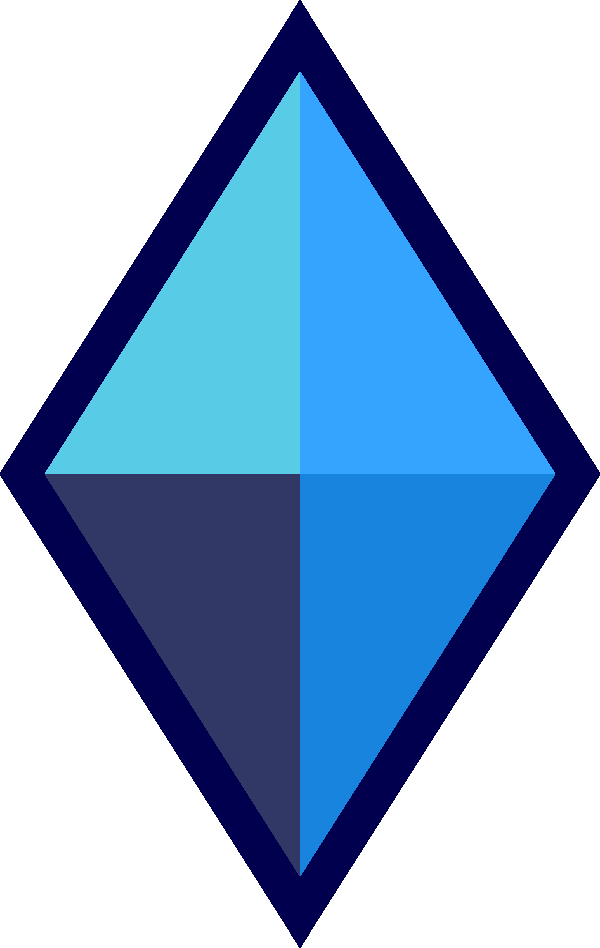 gem clipart triangle